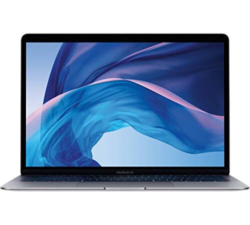 Finales de 2018 Apple Macbook Air con Intel Core i5 de 1,6 GHz, 13 Pulgadas, 8 GB de RAM, SSD de 256 GB (con Teclado QWERTY en español) - Gris Espacial (Reacondicionado)