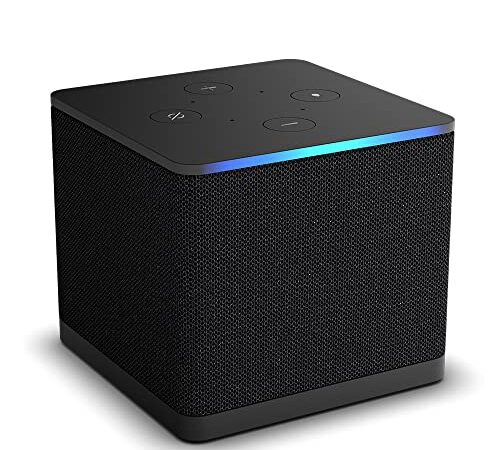 Fire TV Cube | Reproductor multimedia en streaming con control por voz a través de Alexa, Wi-Fi 6E y Ultra HD 4K