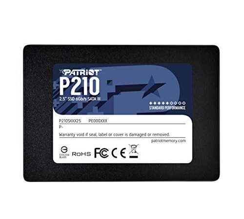 Patriot P210 SSD 1TB SATA III Disco Sólido Interno 2.5" - P210S1TB25